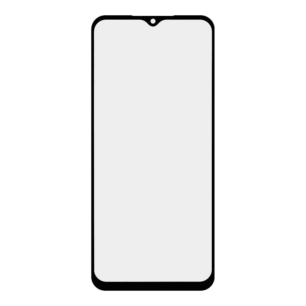 Стекло + OCA плёнка для переклейки Samsung A23 (черный)