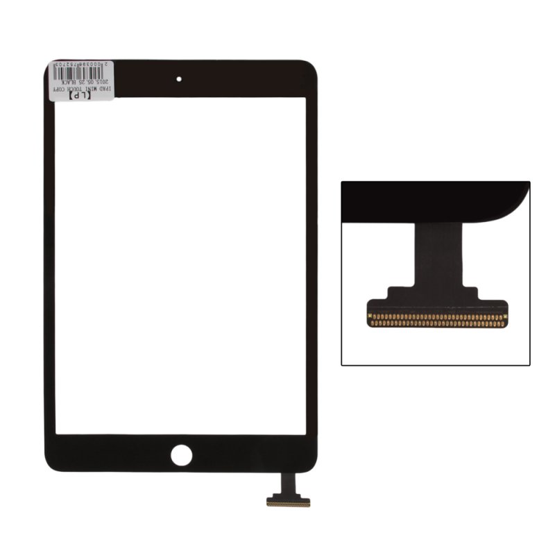 Тачскрин для Apple iPad mini под пайку, класс A (черный)