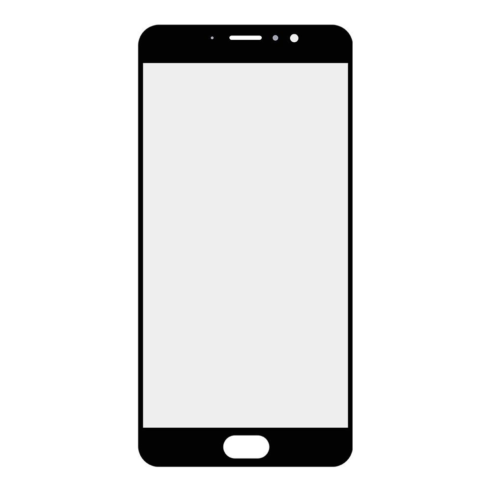 Стекло для переклейки Meizu Pro 6 Plus (черный)