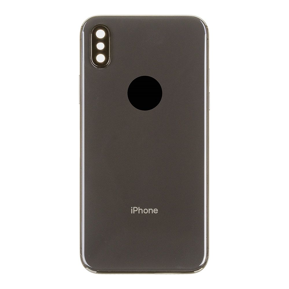 Корпус для Apple iPhone X (черный) 1:1 OR