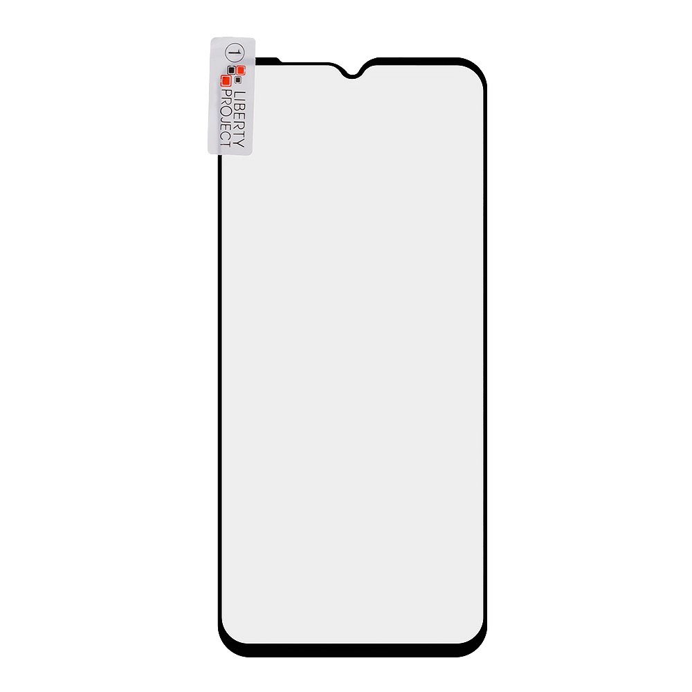 Защитное стекло "LP" для ZTE Blade A71 Thin Frame Full Glue Glass с рамкой 0,33 мм 2,5D 9H (черное)