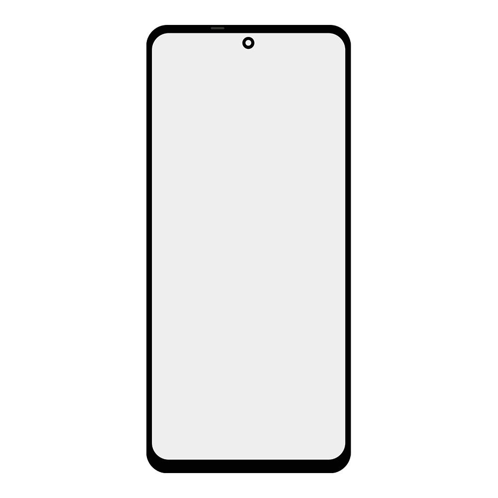 Стекло + OCA пленка для переклейки Xiaomi Poco X3 / X3 NFC / Mi 10T lite (черный)