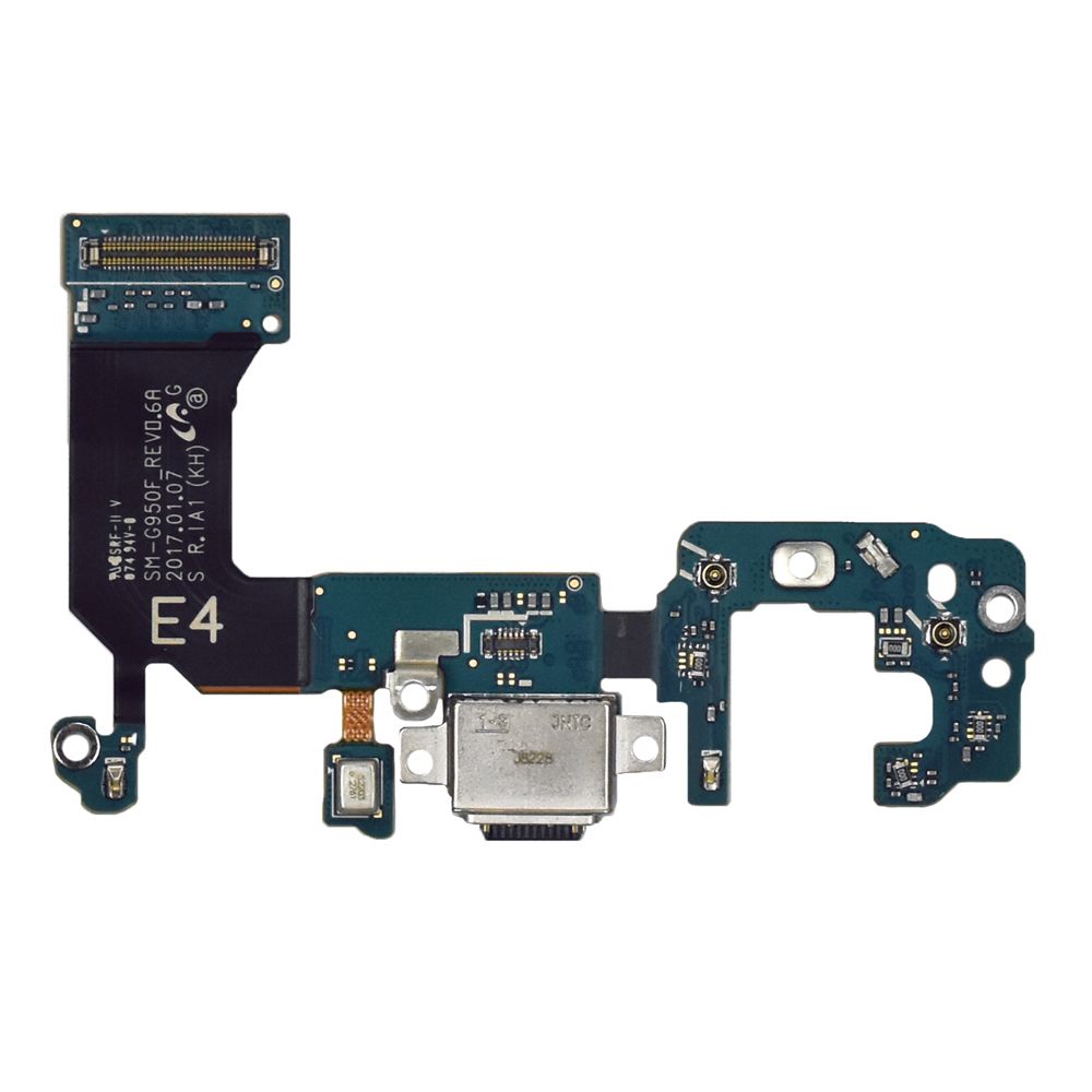Шлейф/FLC Samsung Galaxy S8 SM-G950 на системный разъём/микрофон