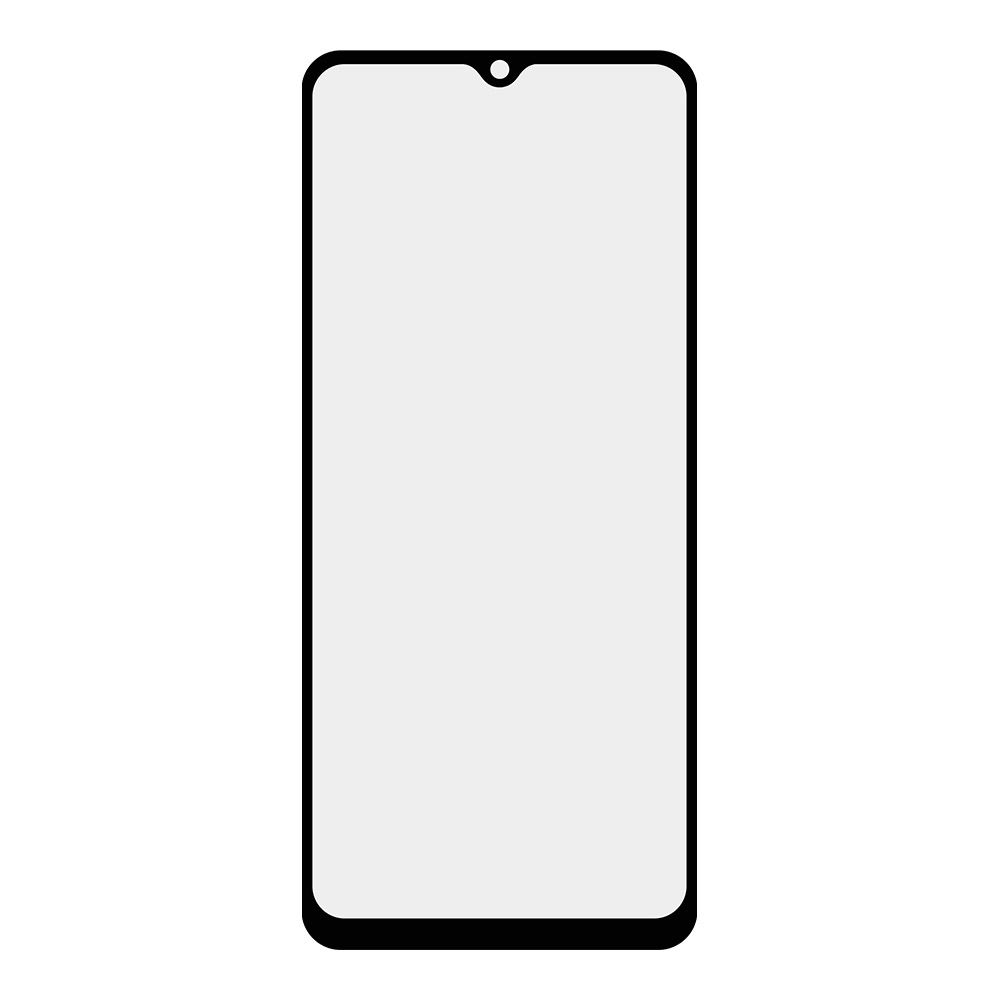Стекло + OCA пленка для переклейки Xiaomi Redmi 12c / POCO C55 (черный)