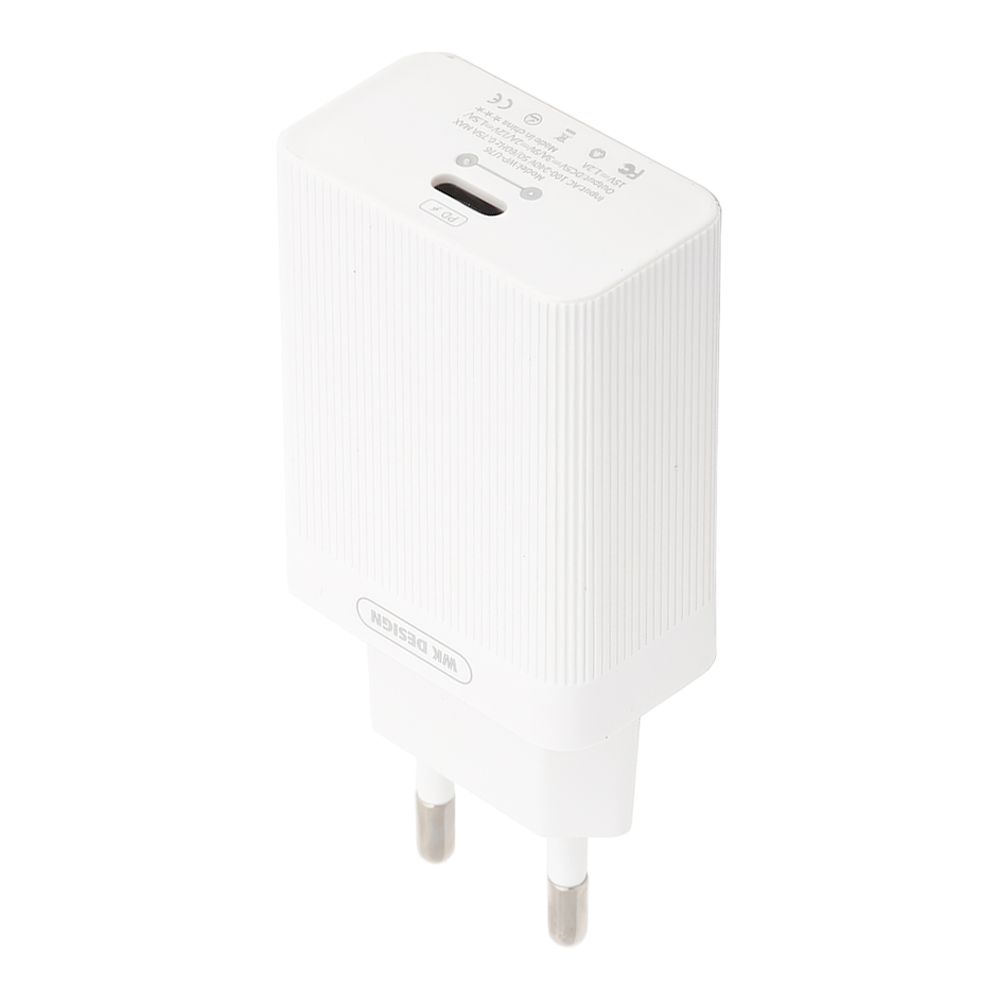 СЗУ WK WP-U76 Lochon 1xUSB-C, 3А, PD18W (белый)