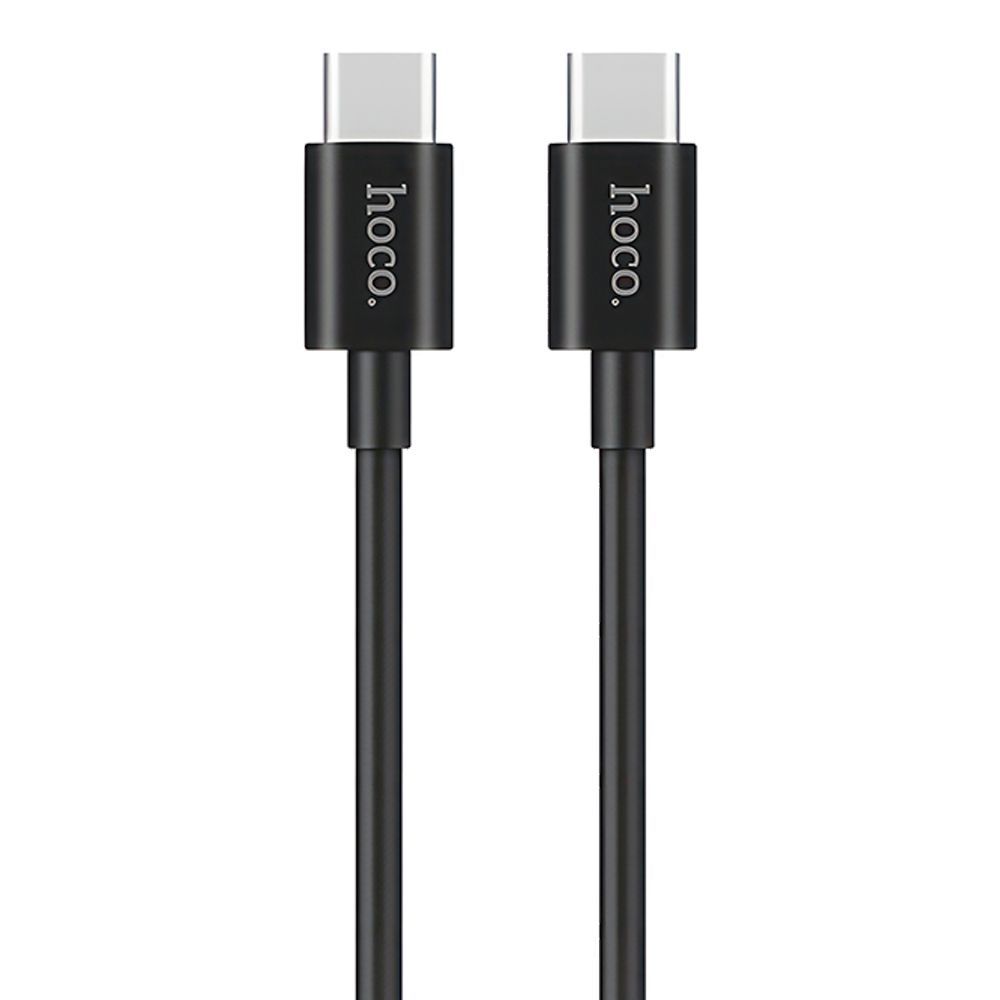 USB-C кабель HOCO X23 Skilled Type-C, 3А, 87W, 1м, TPE (черный)