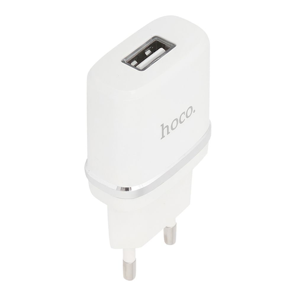 СЗУ HOCO C11 Smart 1xUSB, 1А (белый)
