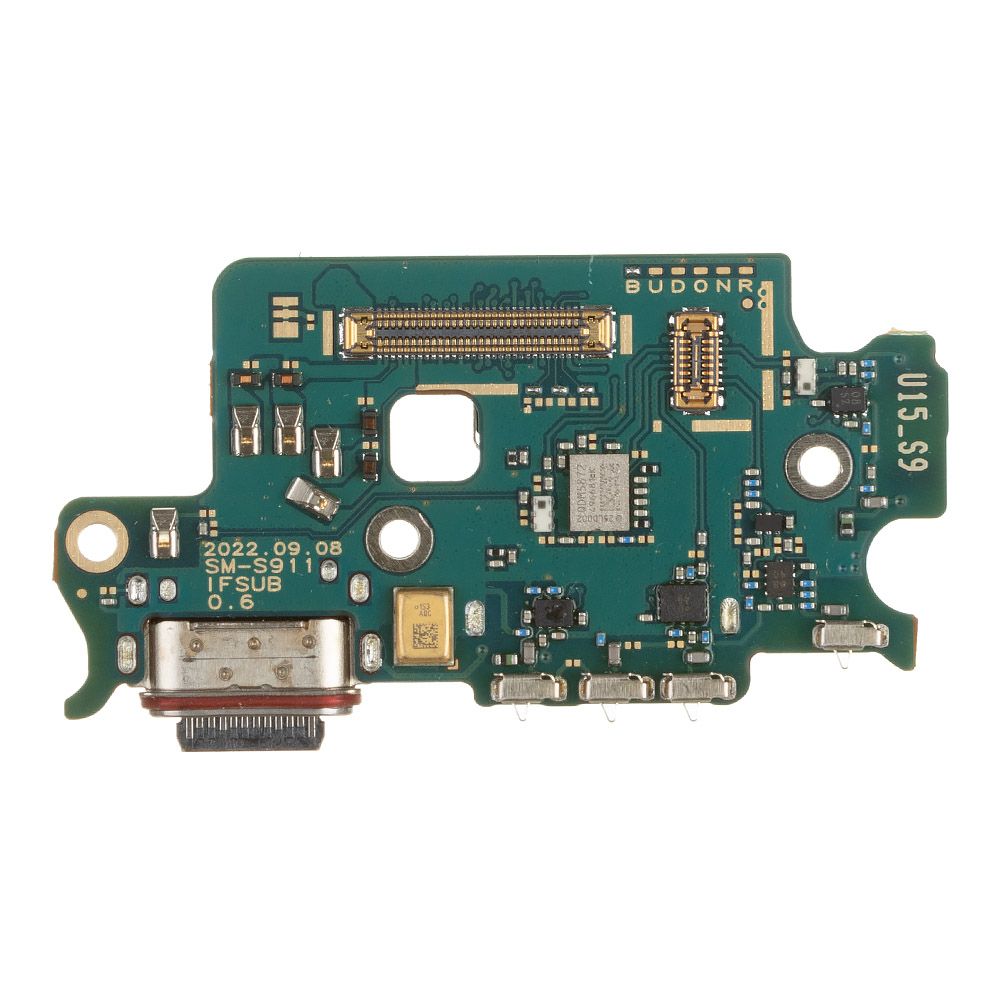 Шлейф/FLC Samsung Galaxy S23 SM-S911 на системный разъём/микрофон