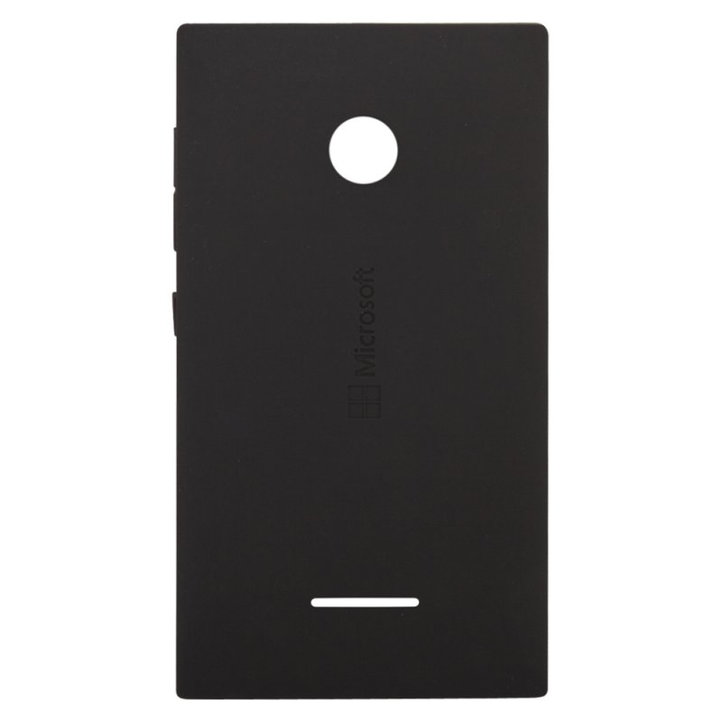 Задняя крышка для Nokia Lumia 435 (черный)