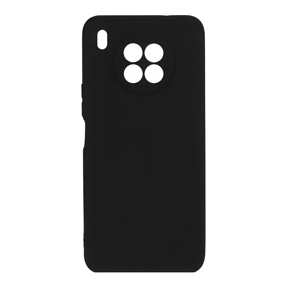 Силиконовый чехол "LP" для Huawei Honor 50 Lite TPU (черный непрозрачный) европакет