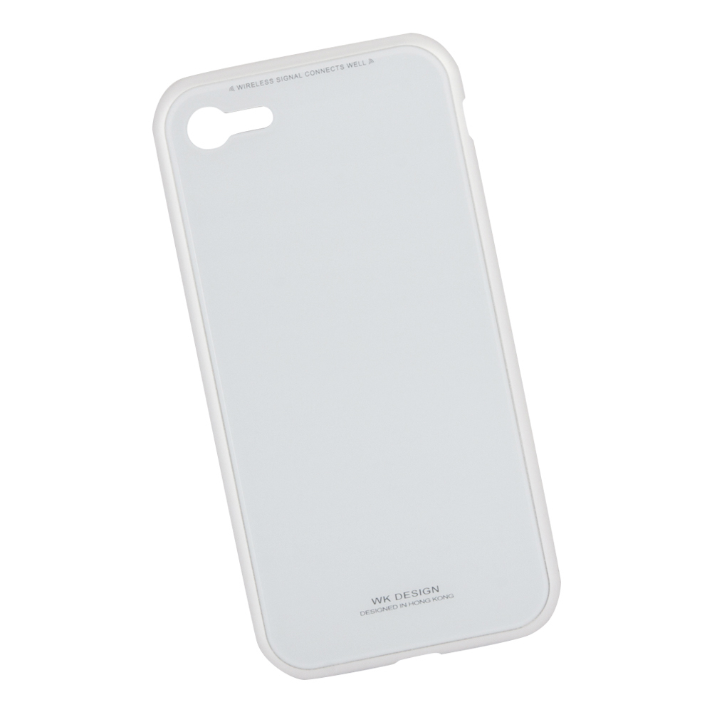 Чехол WK Magneto для iPhone SE 2/8/7 пластик/металл (белый)