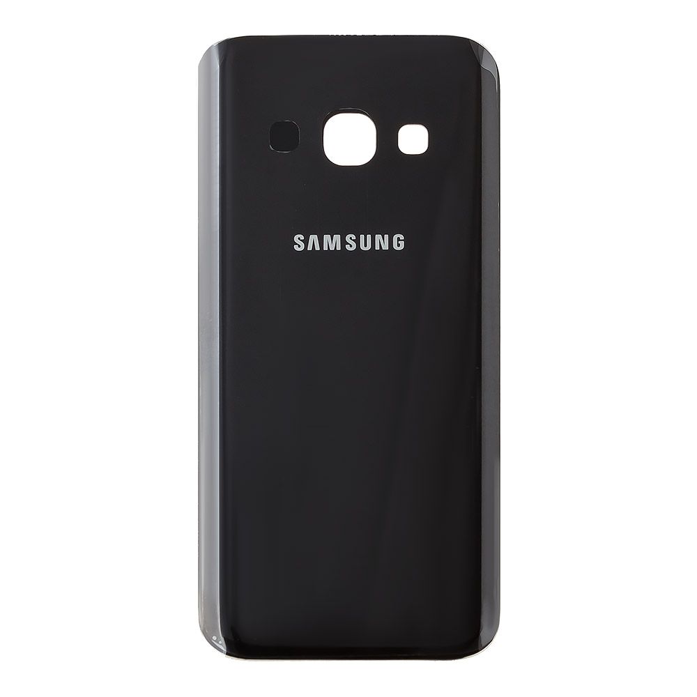 Задняя крышка для Samsung Galaxy A3 (2017) SM-A320 (черный)