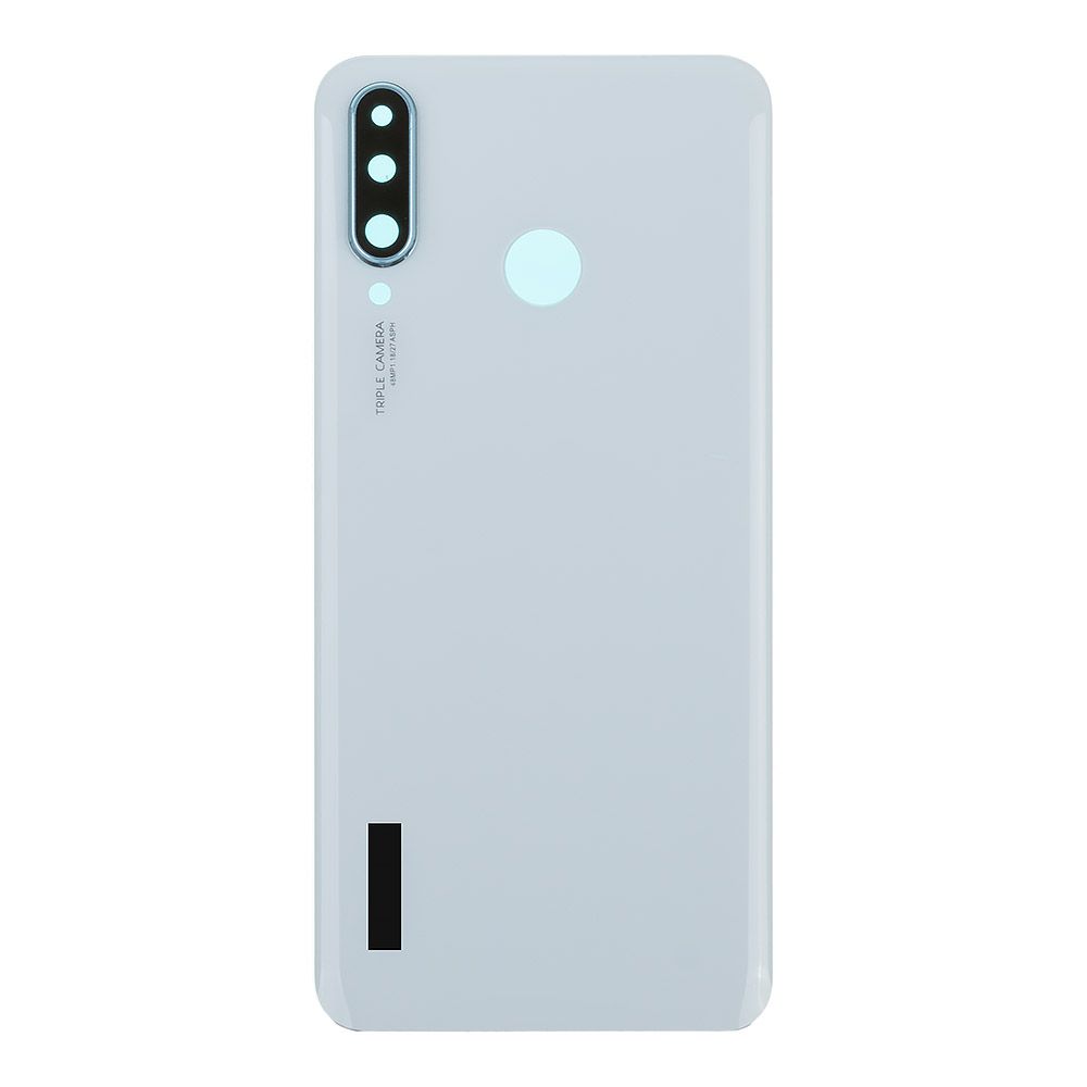 Задняя крышка для Huawei Honor 20 Lite/20S/P30 Lite (48MP) со стеклом камеры (белый)