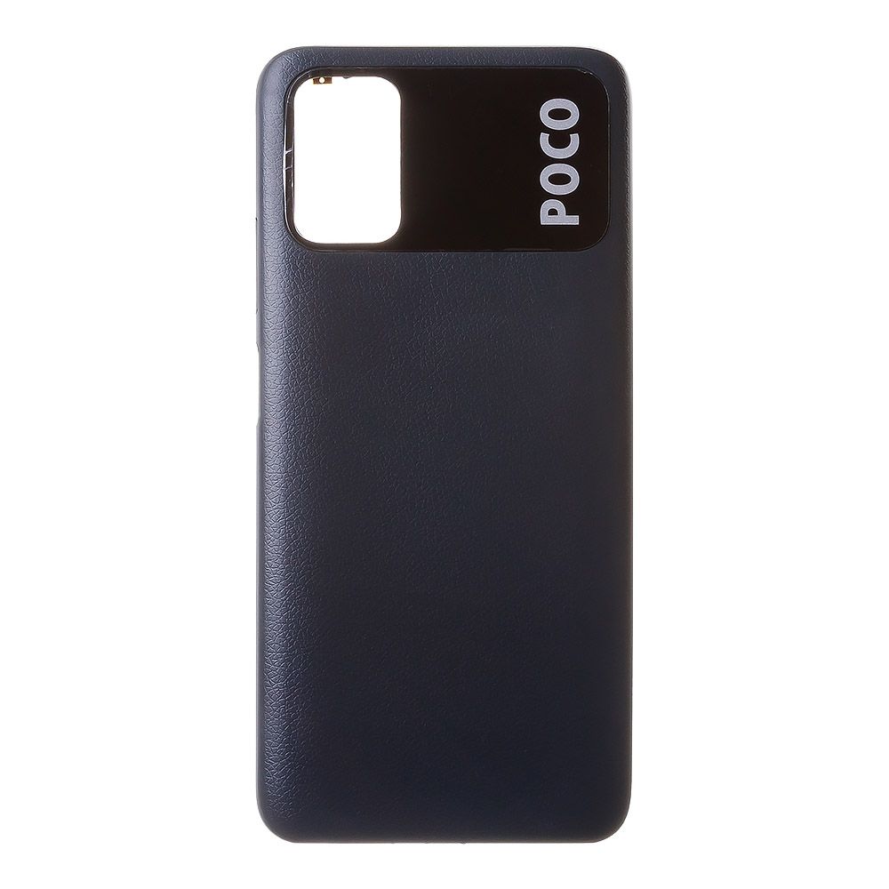 Задняя крышка Xiaomi POCO M3 (черный)