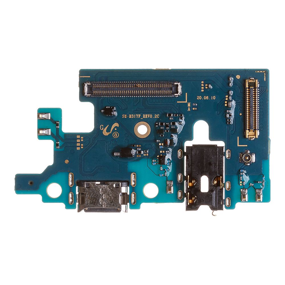 Шлейф/FLC Samsung Galaxy M31s SM-M317 на системный разъём/микрофон (оригинал)