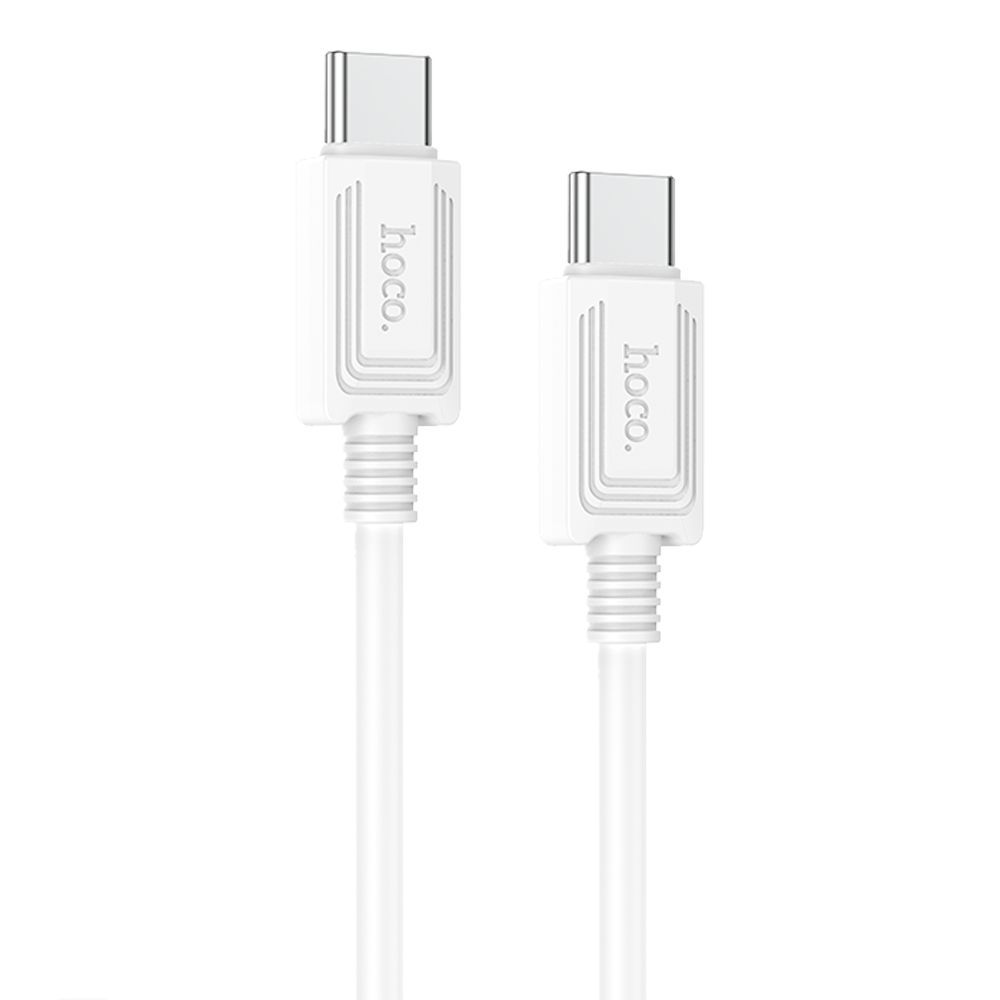 USB-C кабель HOCO X73 Type-C, 3А, 60W, 1м, PVC (белый)