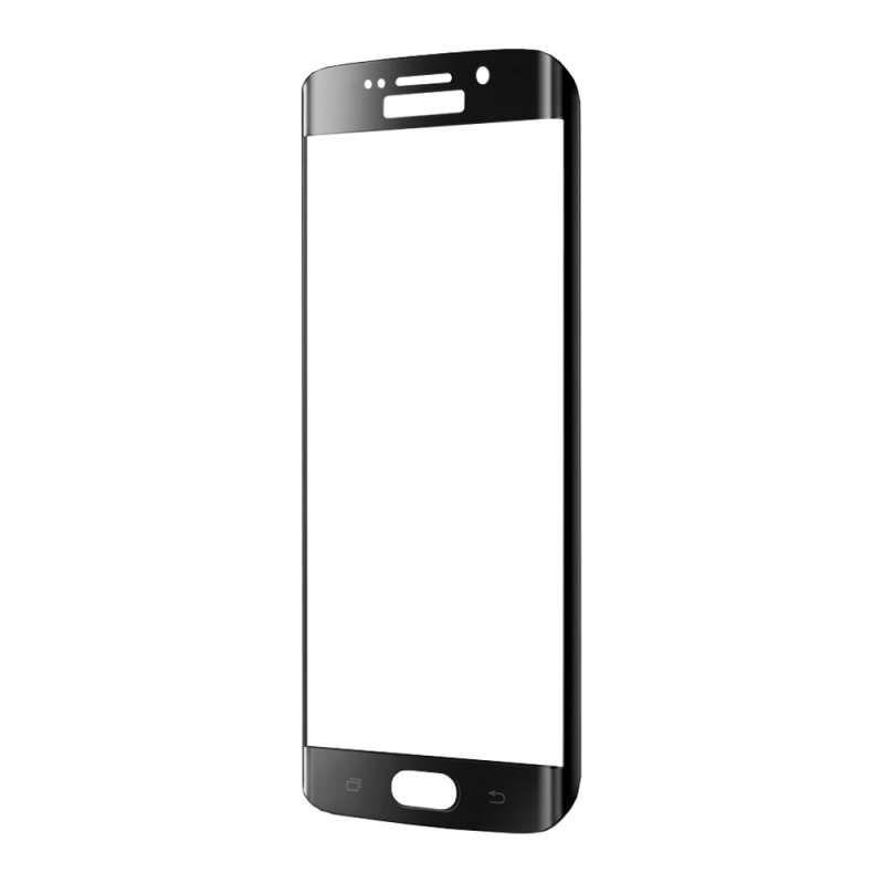 Защитное стекло Tempered Glass 3D для Samsung Galaxy S6 Edge 0,33 мм (черное)