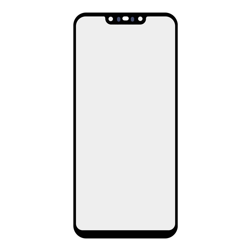 __Стекло + OCA плёнка для переклейки Huawei Nova 3 (PAR-LX1) / Nova 3i (черный)
