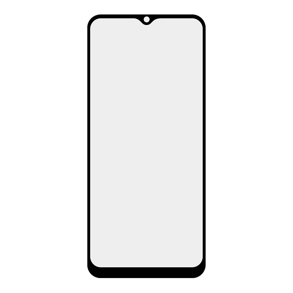 Стекло + OCA пленка для переклейки Vivo Y16 (черный)