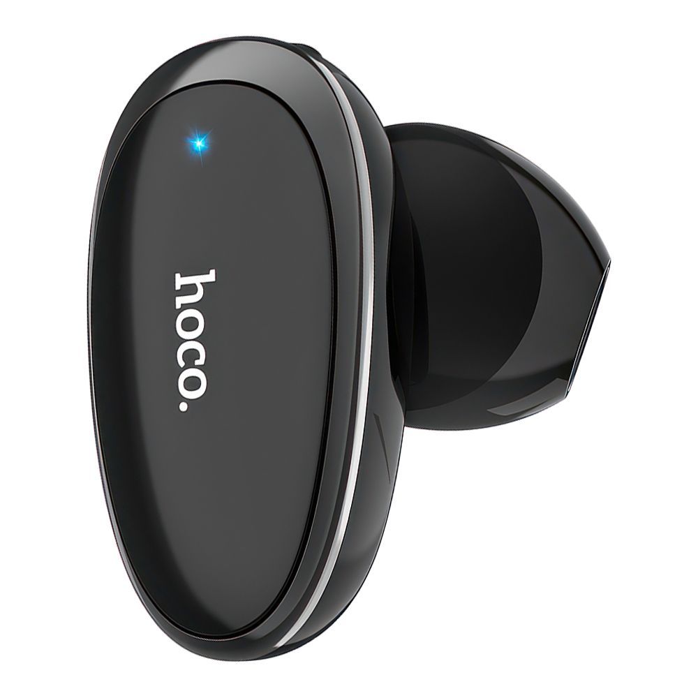 Bluetooth моногарнитура HOCO E46 Voice BT 4.2, вкладыши (черный)