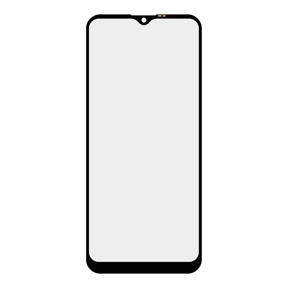 Стекло + OCA плёнка для переклейки Nokia G20 (черный)