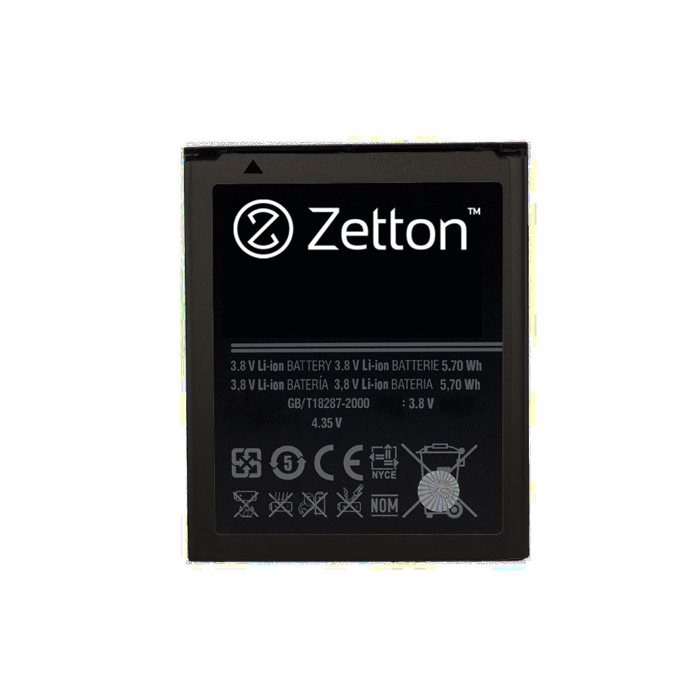 Аккумулятор (АКБ) Zetton для Samsung Galaxy Ace 2/J1 mini/i8160/J105M 1500 mAh, Li-Ion аналог EB425161LU