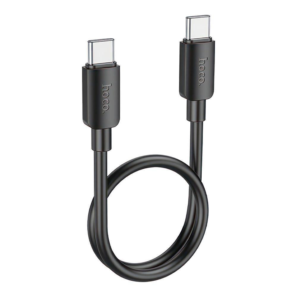 USB-C кабель HOCO X96 Hyper Type-C, 3А, 60W, 0.25м, PVC (черный)