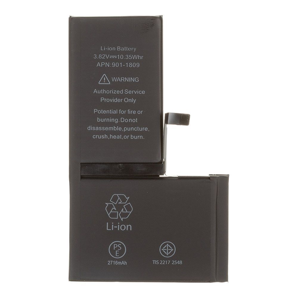 Аккумулятор (АКБ) для iPhone X Li 2716 mAh 100% Filling Capacity