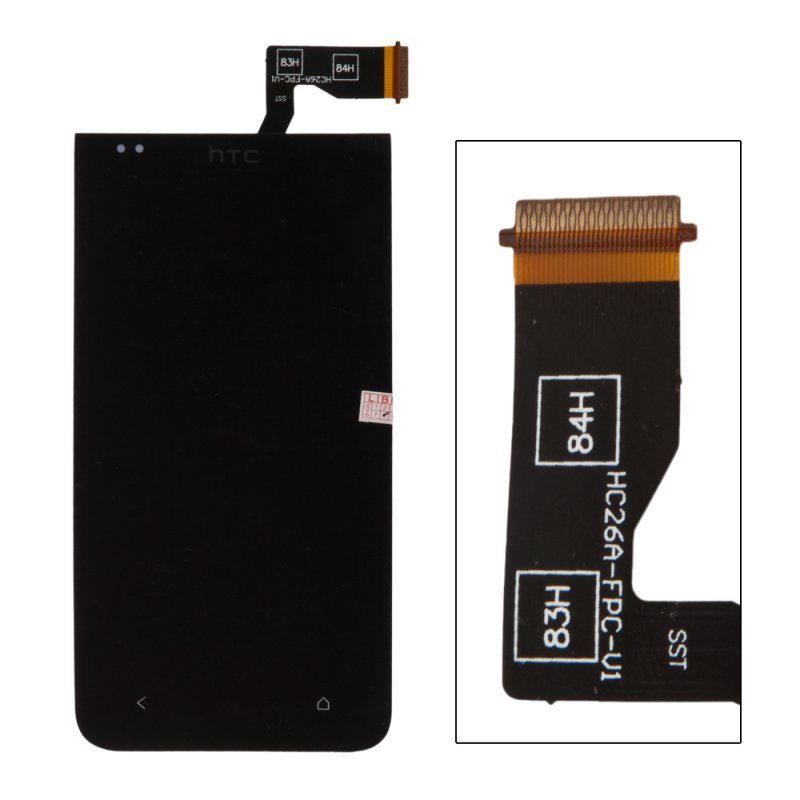 LCD дисплей для HTC Desire 300/301e с тачскрином, 1-я категория (черный)