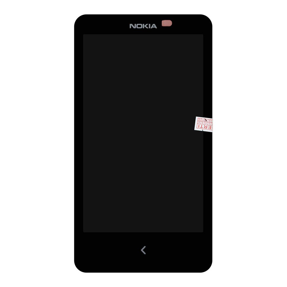 LCD дисплей для Nokia X (RM-980) с тачскрином, 1-я категория (черный)
