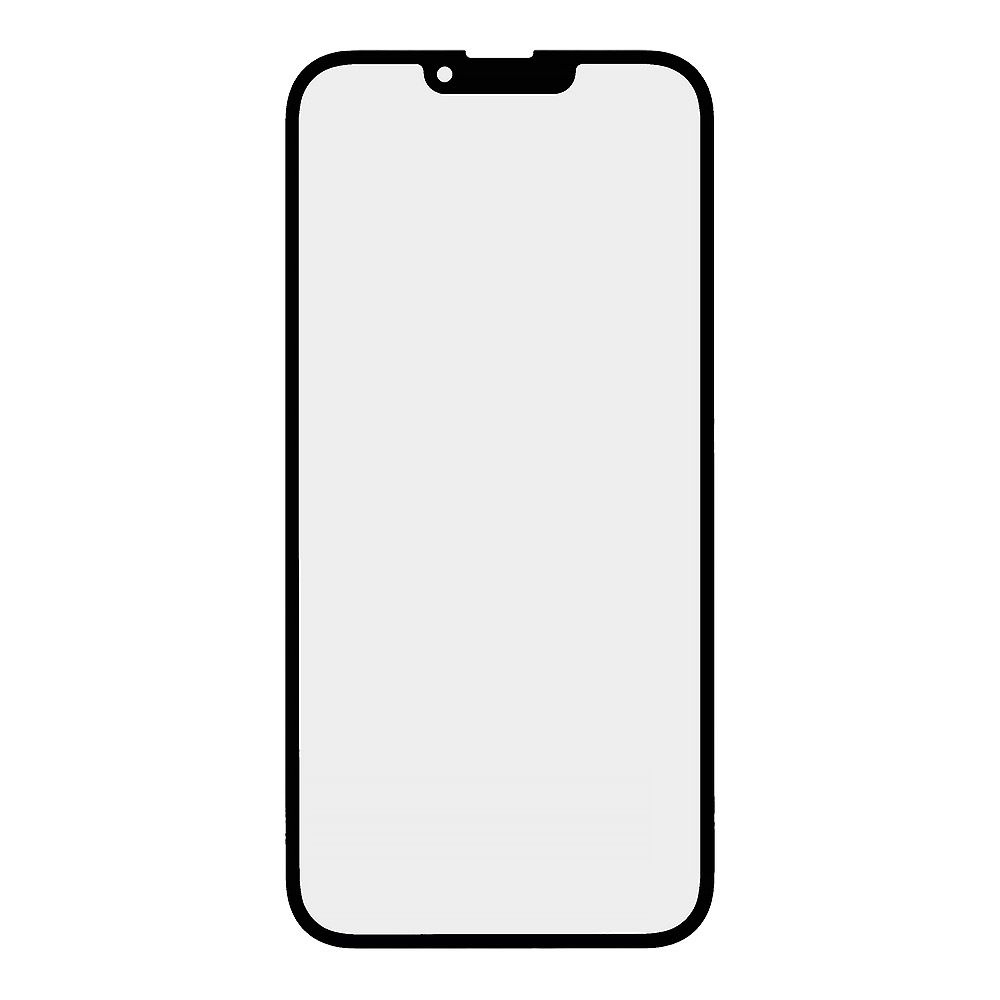 Стекло + OCA пленка для переклейки iPhone 13 Pro Max олеофобное покрытие (черный)