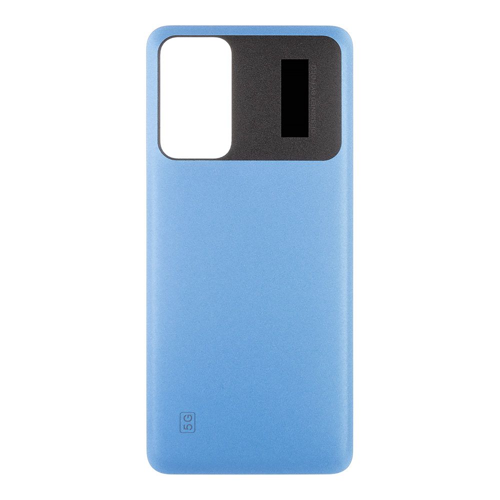 Задняя крышка для Xiaomi Poco M4 Pro 5G (21091116AG) (голубой)