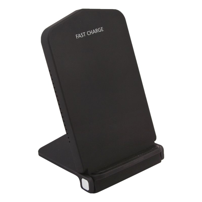 Беспроводное ЗУ Fast Wireless Stand для смартфона (черный/коробка)