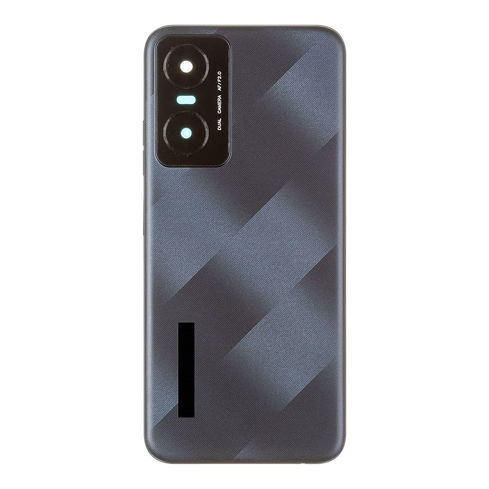 Задняя крышка для Tecno Pop 6 Pro (BE8) (черный)