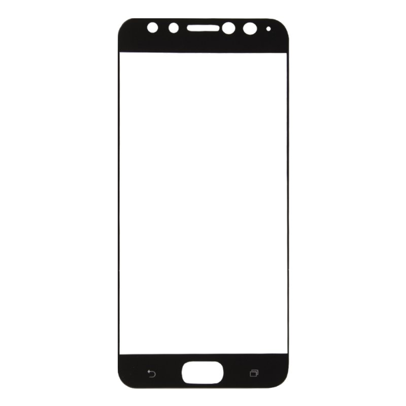 Защитное стекло "LP" для Asus ZenFone 4 Selfie Pro ZD552KL с рамкой 0,33 мм, 2,5D  9H (ударопрочное)
