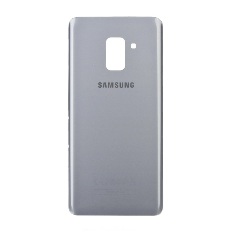 Задняя крышка для Samsung Galaxy A8 (2018) SM-A530 (серый)