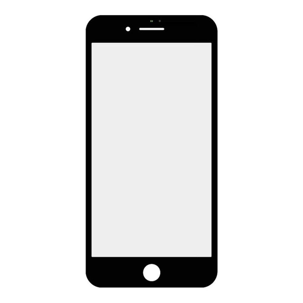 G+OCA PRO стекло + рамка для IPhone 7 Plus олеофобное покрытие (черный)