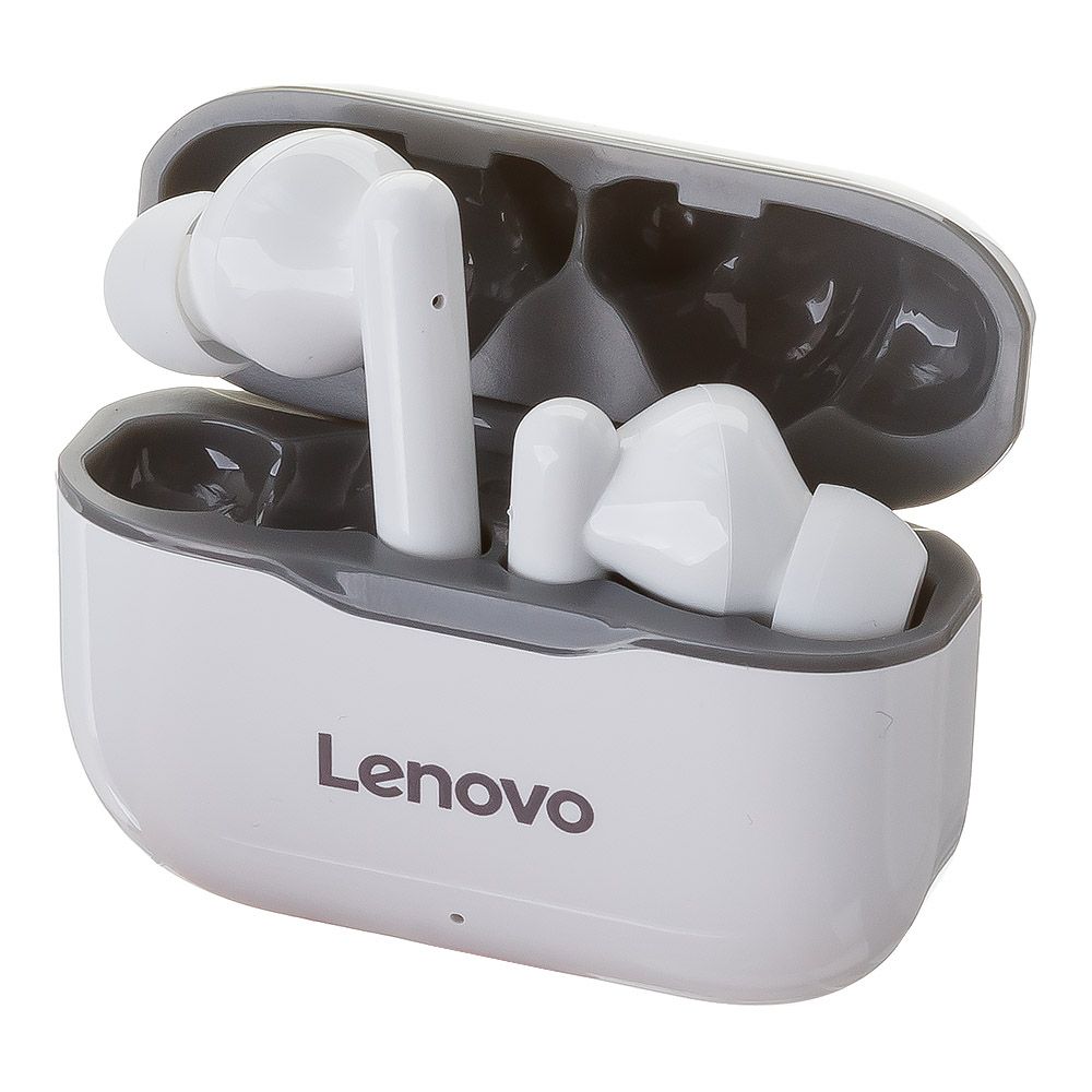 TWS Bluetooth беспроводная гарнитура Lenovo LivePods LP1 (серая)