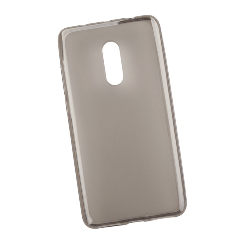 Силиконовый чехол для Xiaomi Redmi Note 4 TPU (прозрачный/черный)