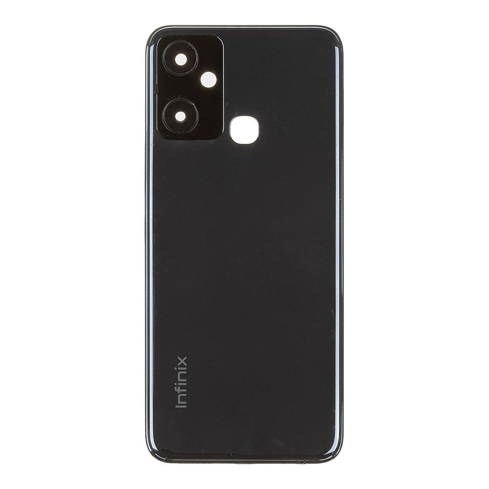 Задняя крышка для Infinix Smart 6 Plus (X6823C) (черный)