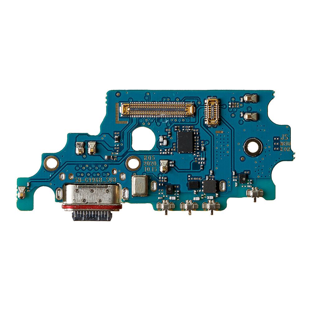 Шлейф/FLC Samsung Galaxy S21+ SM-G996 на системный разъём/разъём SIM/микрофон