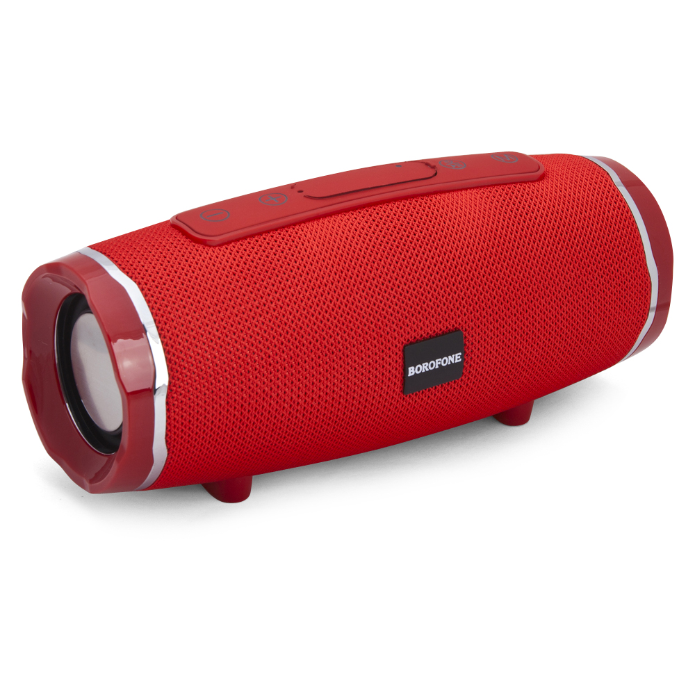 Bluetooth колонка BOROFONE BR3 BT 5.0, 5Wx2, AUX/microSD/USB/FM (красный)