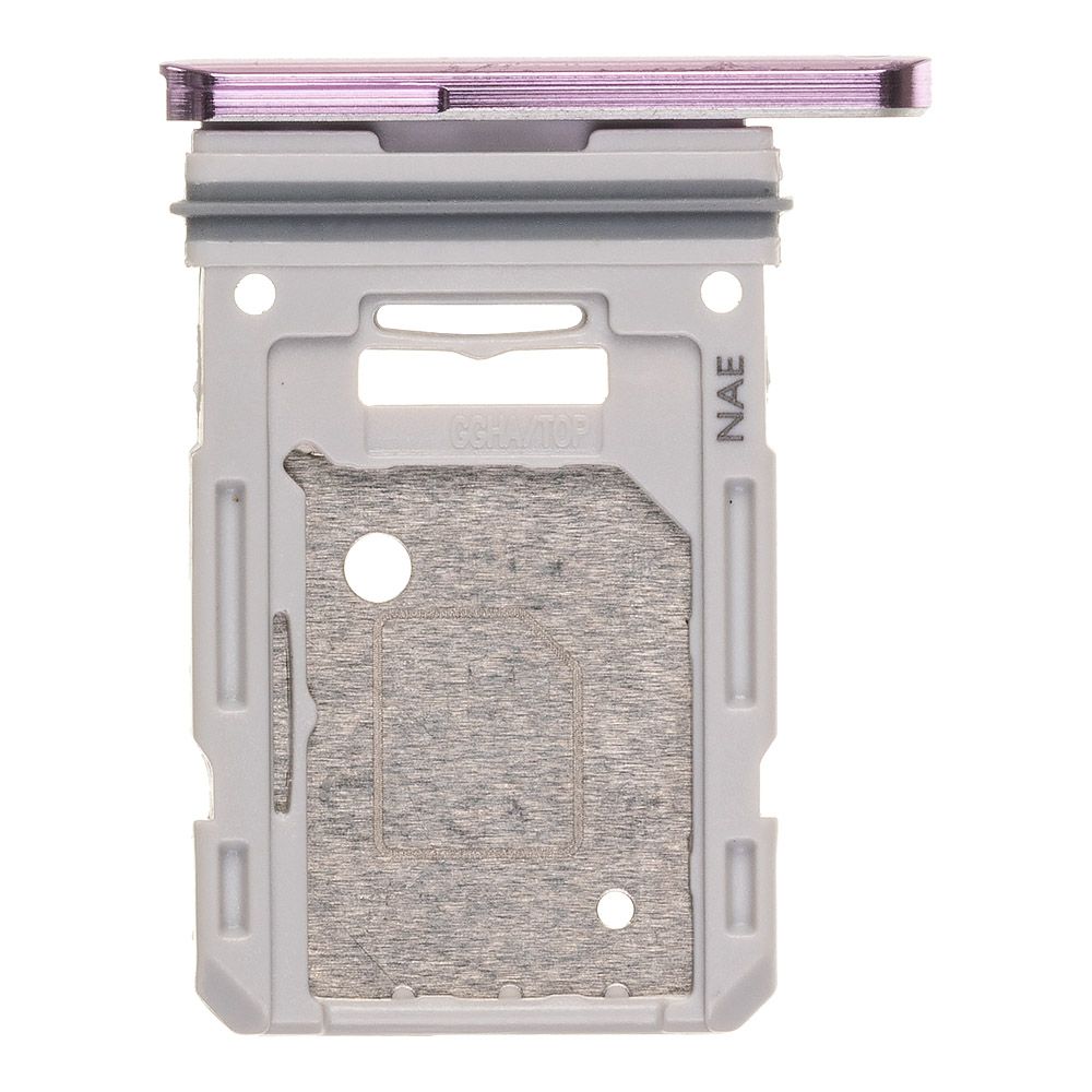 Держатель SIM-карты (сим лоток) Samsung S20 FE G780 (розовый)