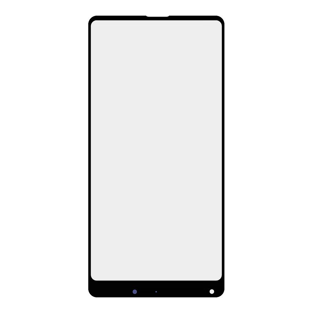 Стекло + OCA пленка для переклейки Xiaomi Mi Mix 2 / Mi Mix 2s (черный)