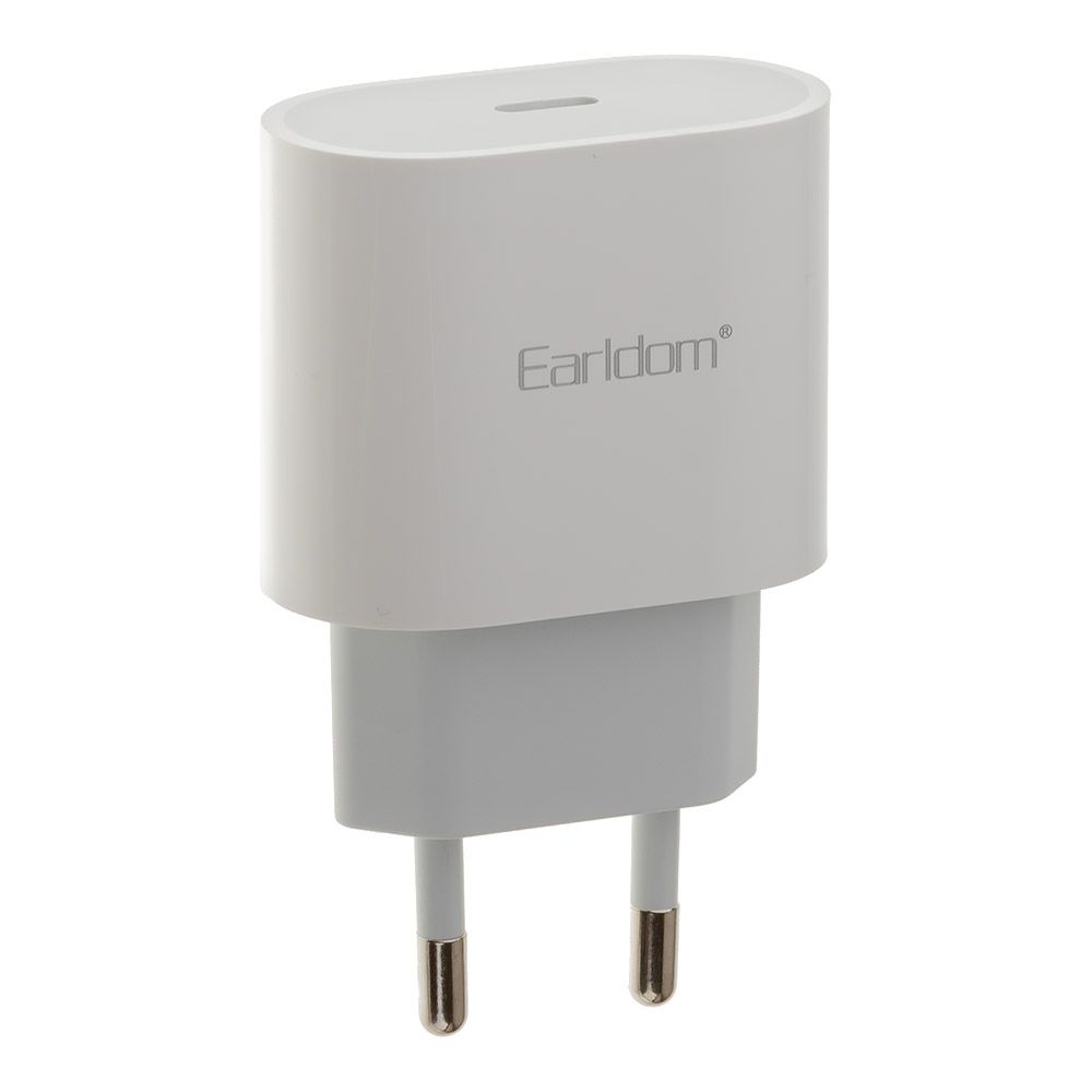 СЗУ Earldom ES-EU4 1xUSB-C, 3А, PD20W (белый)