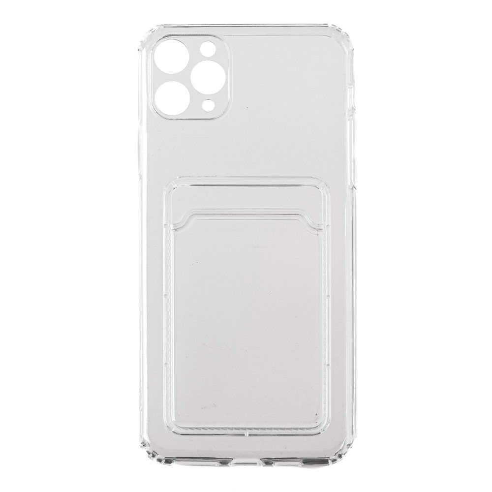 Силиконовый чехол для iPhone 11 Pro Max карман для карт