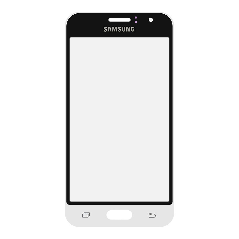 Стекло для переклейки Samsung  Galaxy J1 2016 (J120) (белый)