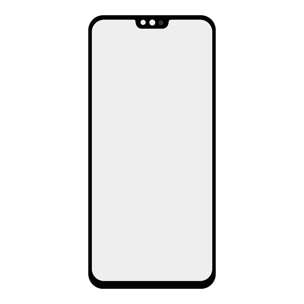Стекло + OCA плёнка для переклейки Huawei Honor 8X/8X Premium / Honor 9X Lite (черный)