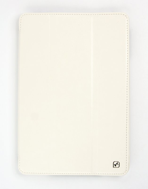 Чехол для iPad mini/mini 2 "HOCO" HA-L012 Litchi real leather case раскладной кожаный (белый)