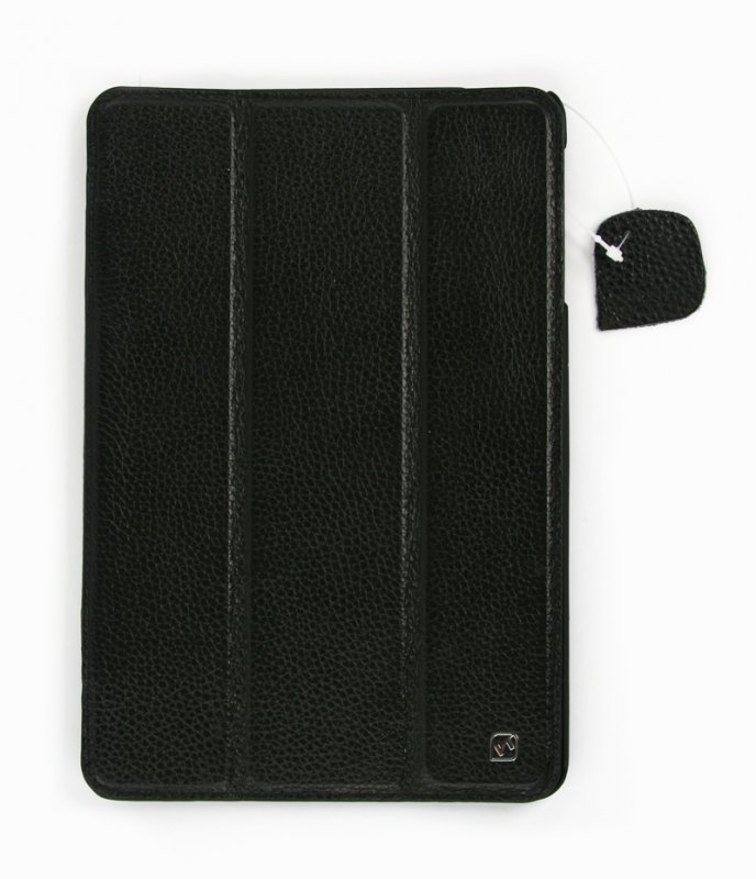 Чехол для iPad mini/mini 2 "HOCO" HA-L012 Litchi real leather case раскладной кожаный (черный)
